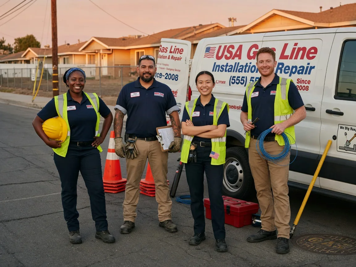 Gas Line Installation company in Montchanin, DE